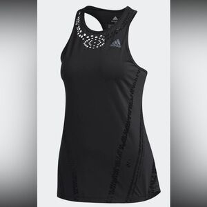 Adidas Primeblue Laser-Cut Racerback Tank Top XL Black